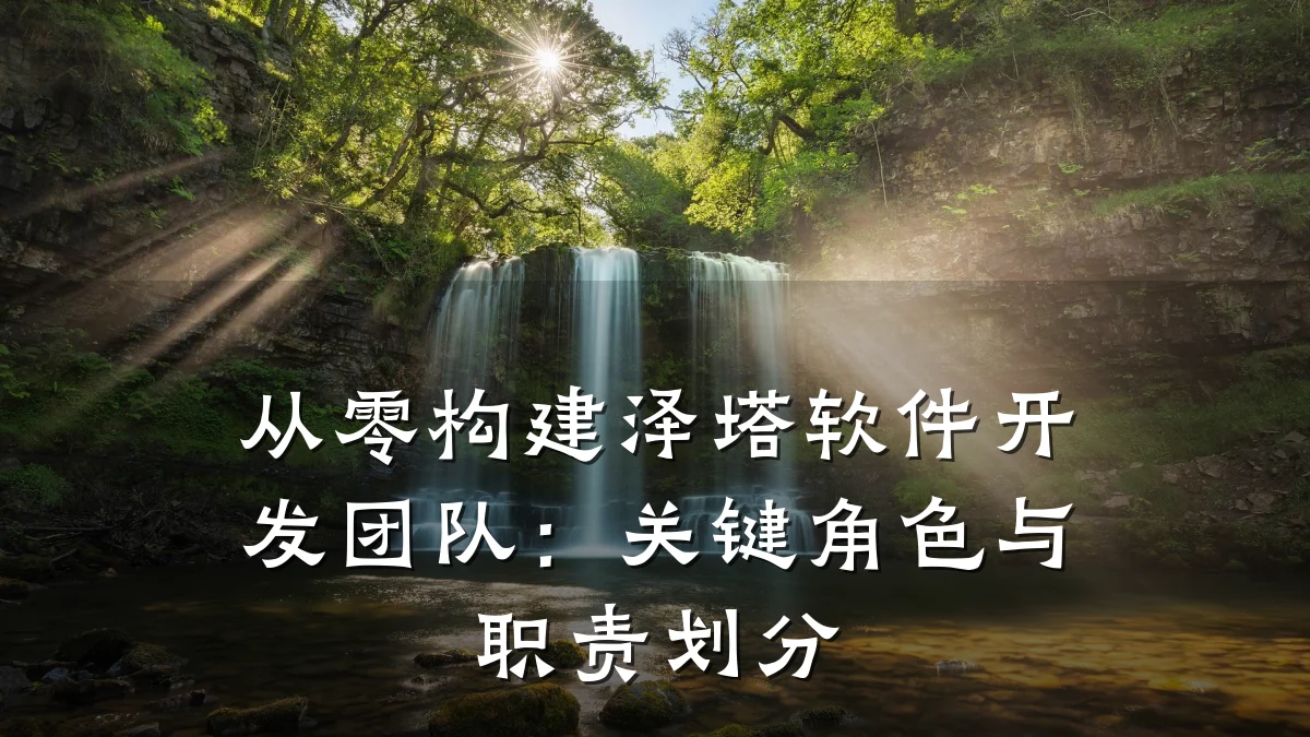 从零构建泽塔软件开发团队：关键角色与职责划分