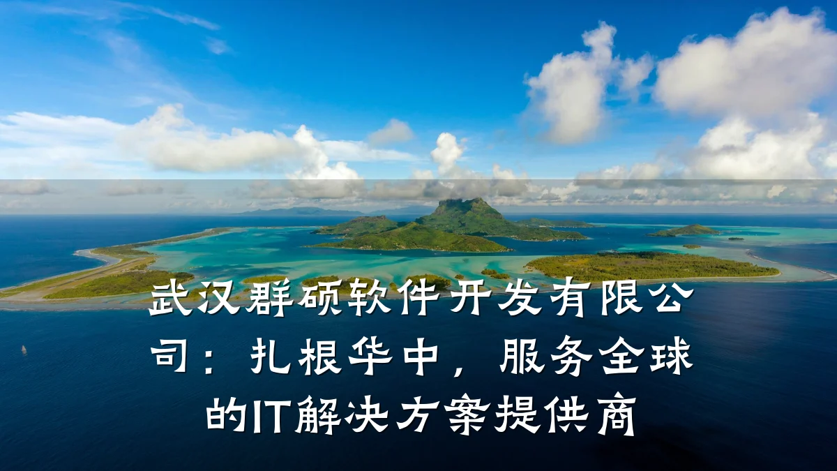 武汉群硕软件开发有限公司：扎根华中，服务全球的IT解决方案提供商