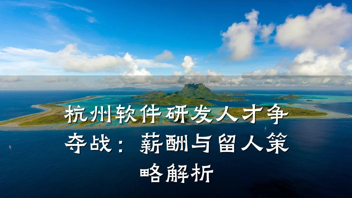 杭州软件研发人才争夺战：薪酬与留人策略解析