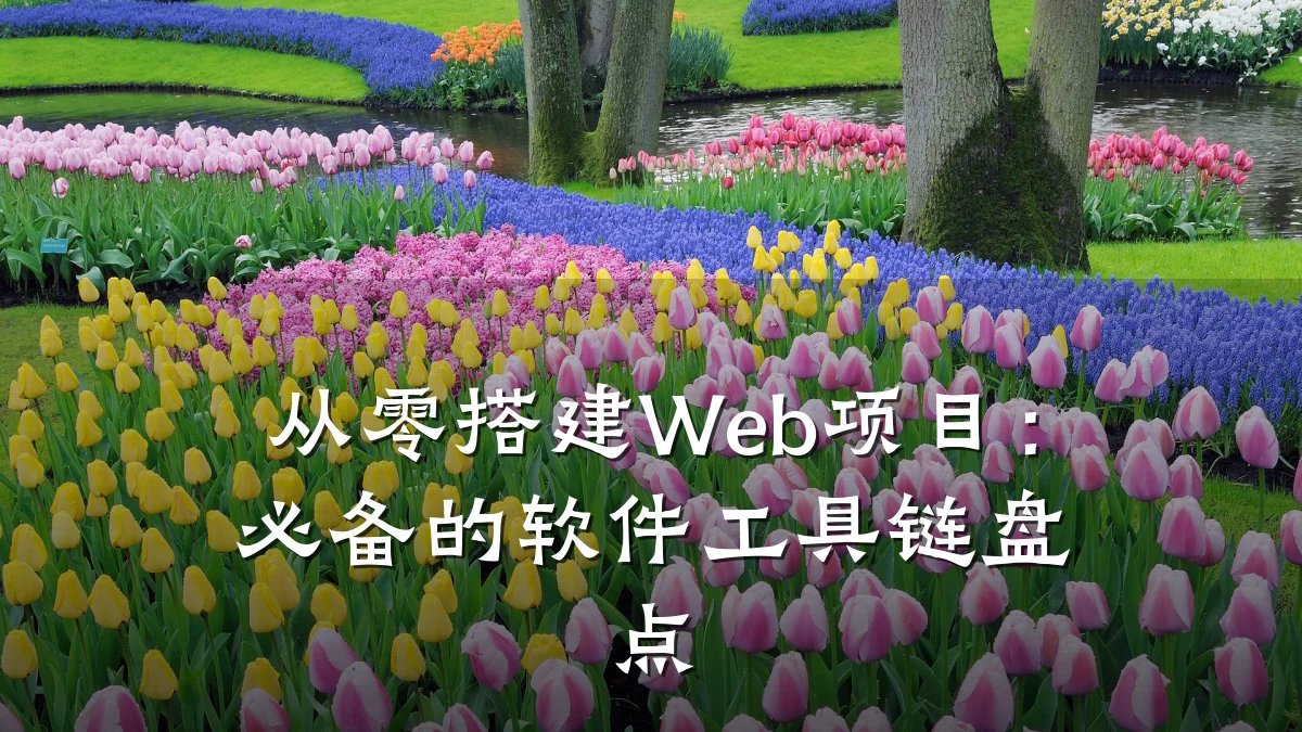 从零搭建Web项目：必备的软件工具链盘点