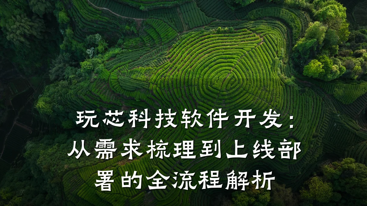 玩芯科技软件开发：从需求梳理到上线部署的全流程解析
