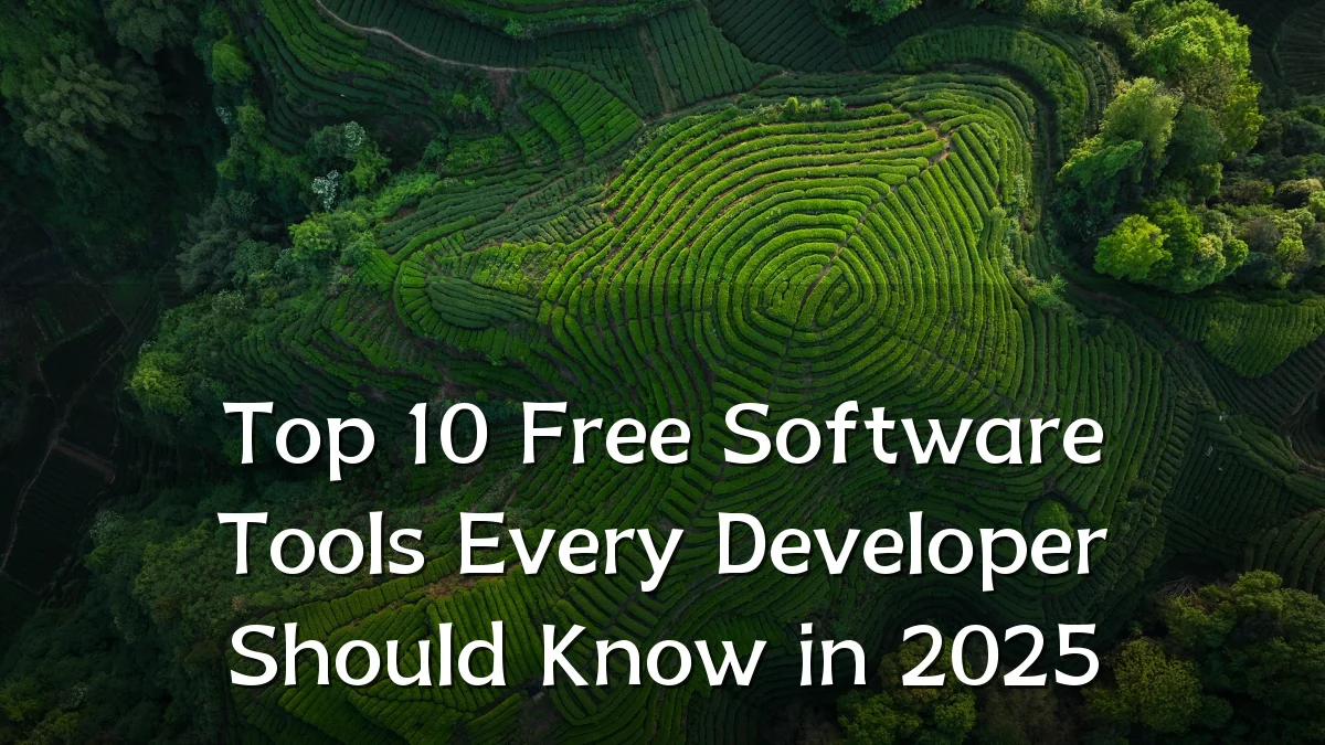 Top 10 Free Software Tools Every Developer Should Know in 2025